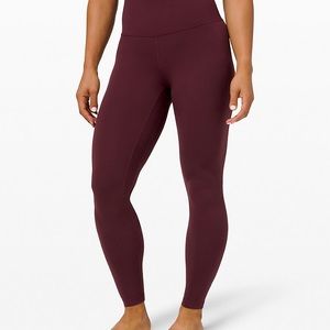 Lululemon maroon align leggings